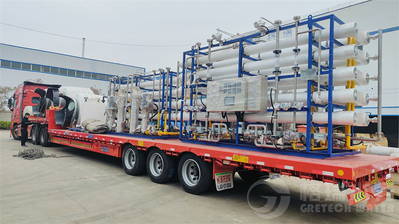 喜訊，又發(fā)貨啦！發(fā)貨廣東某鋼鐵企業(yè)2*10t/h除鹽水設備