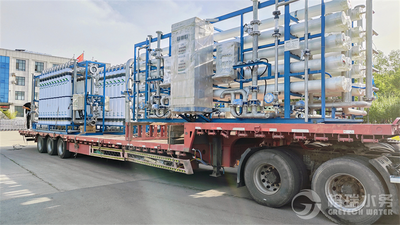 助力湖北某鋼鐵企業(yè)2*50t/h除鹽水改造項目一期設備，發(fā)往工程現(xiàn)場！